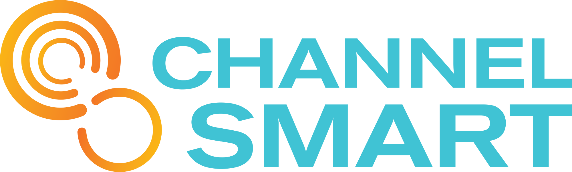 The image is a logo with a stylized orange and yellow circular design on the left and the text Character Strong in bold, light blue letters on the right.